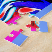 Kunstwellen Puzzle (Seite)