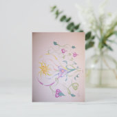 Kunstwerk 008 postkarte (Stehend Vorderseite)