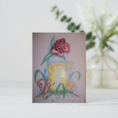 Kunstwerk 015 postkarte (Stehend Vorderseite)