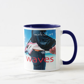 Kunstwerk/blaue Tasse