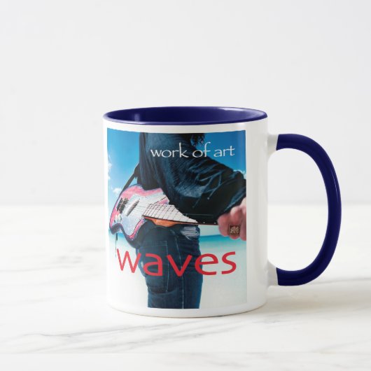 Kunstwerk/blaue Tasse (Rechts)