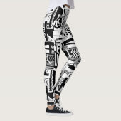 Kunstwerk der Leggings (Rechts)