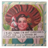 Kunstwerk Fliese (Vorderseite)