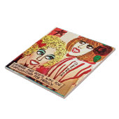 Kunstwerk Fliese (Seite)