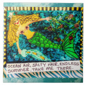 Kunstwerk Fliese (Vorderseite)