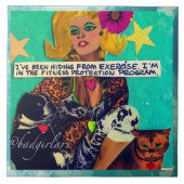 Kunstwerk Fliese (Vorderseite)