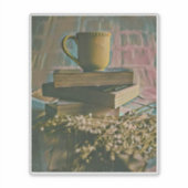 Kunstwerk für Bibliotheksliebhaber Aufkleber (Vorderseite)