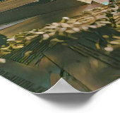 Kunstwerk für Bibliotheksliebhaber Poster (Ecke)