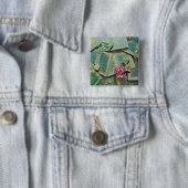 Kunstwerk für Buchliebhaber Button (Beispiel)