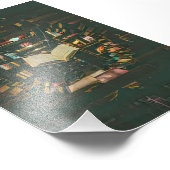 Kunstwerk für Buchliebhaber Fotodruck (Ecke)