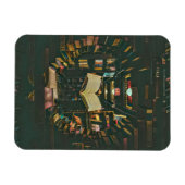 Kunstwerk für Buchliebhaber Magnet (Horizontal)