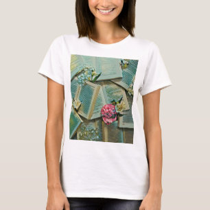 Kunstwerk für Buchliebhaber T-Shirt