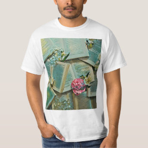 Kunstwerk für Buchliebhaber T-Shirt