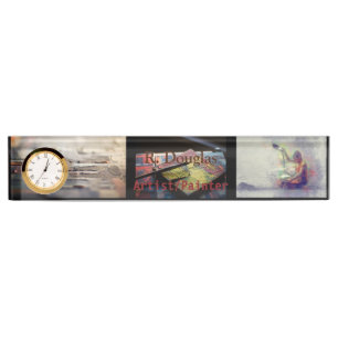 Kunstwerk für kreative Leinwand Acrylic für Berufl Namensplakette