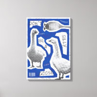 Kunstwerk Illustration sei kein Albernes Gänse