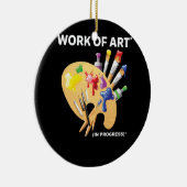 Kunstwerk in Progress Perfect Artist Keramik Ornament (Rechts)