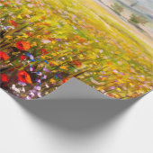 Kunstwerk Italienische Zypressenlandschaft mit m Geschenkpapier (Ecke)