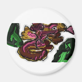 Kunstwerk Lizard Magnet