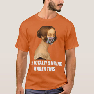 Kunstwerk Pandemie auf Geschenk Öl Malerei mit Ges T-Shirt