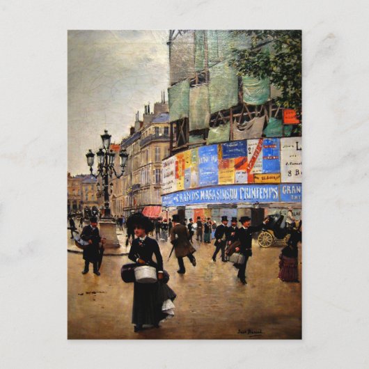 Kunstwerk Paris, Rue du Havre Postkarte (Vorderseite)