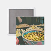 Kunstwerk Ramen lover Magnet (Vorderseite/Rückseite)