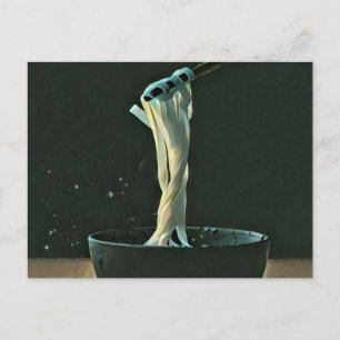 Kunstwerk Ramen lover Postkarte