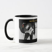 Kunstwerk/schwarze Tasse (Links)