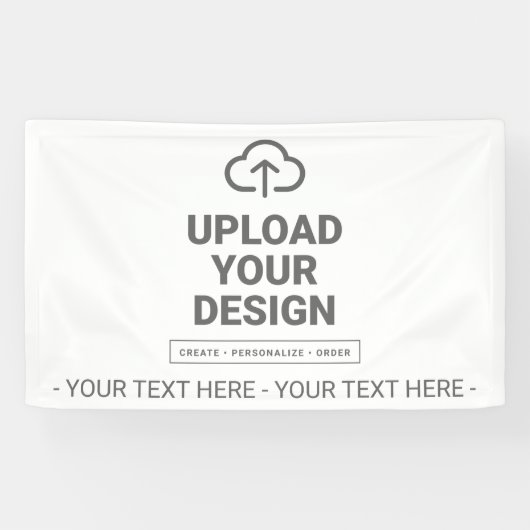 Kunstwerk- und Textdesign Banner (Horizontal)