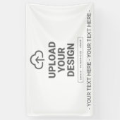 Kunstwerk- und Textdesign Banner (Vertikal)