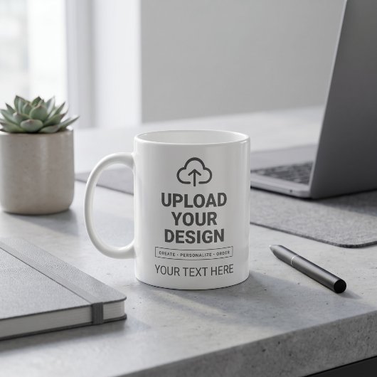Kunstwerk- und Textdesign Kaffeetasse
