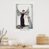 Kunstwerk von George Barbier Poster (Küche)