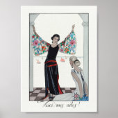Kunstwerk von George Barbier Poster (Vorne)