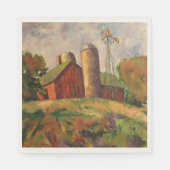 Kunstwerk von Richard Thorsen Paper Napkins Serviette (Vorderseite)