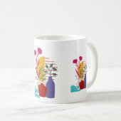 Kunstwerkdesign Kaffeetasse (VorderseiteRechts)