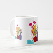 Kunstwerkdesign Kaffeetasse (Vorderseite Links)