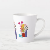 Kunstwerkdesign Milchtasse (Rechts)