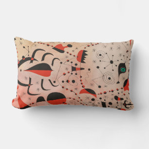 Kunstwerke, abstrakte Kunst Lendenkissen