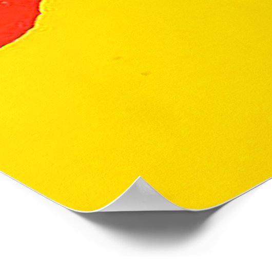 Kunstwerke, abstrakte Kunst Poster (Ecke)