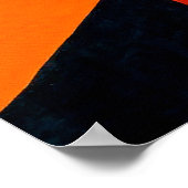 Kunstwerke, abstrakte Kunst Poster (Ecke)