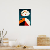 Kunstwerke, abstrakte Kunst Poster (Küche)