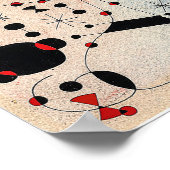 Kunstwerke, abstrakte Kunst Poster (Ecke)