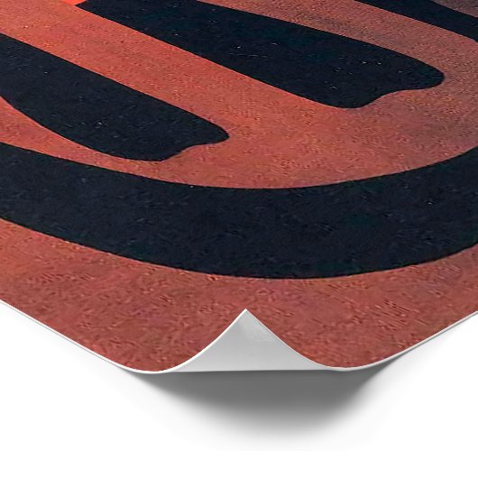 Kunstwerke, abstrakte Kunst Poster (Ecke)