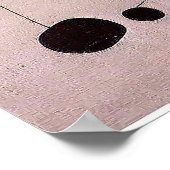 Kunstwerke, abstrakte Kunst Poster (Ecke)