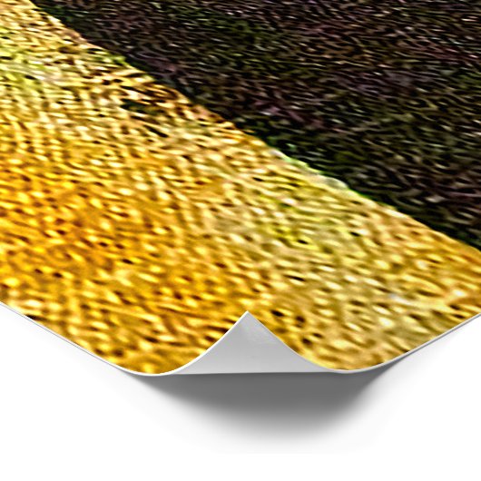 Kunstwerke, abstrakte Kunst Poster (Ecke)