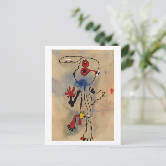 Kunstwerke, abstrakte Kunst Postkarte (Stehend Vorderseite)