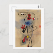 Kunstwerke, abstrakte Kunst Postkarte (Vorne/Hinten)