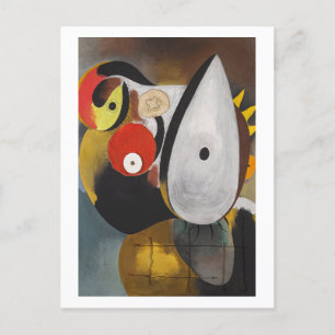 Kunstwerke, abstrakte Kunst Postkarte