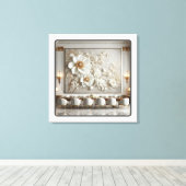 Kunstwerke für moderne Eleganz Leinwanddruck (Insitu (Holzboden))