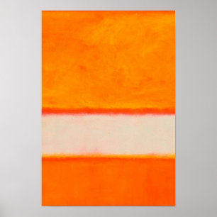 Kunstwerke von Rothko abstrakt Poster