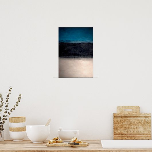 Kunstwerke von Rothko abstrakt Poster (Küche)